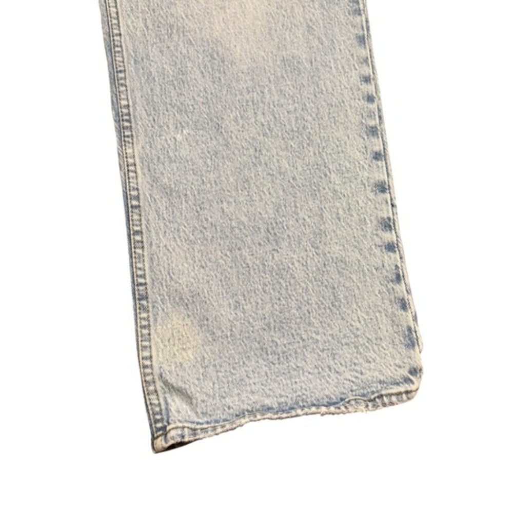 Abercrombie & Fitch Curve Love 90s Low Rise Baggy Jeans Light Wash Denim Size 30 - Picture 11 of 11